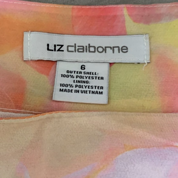 LIZ CLAIBORNE BEAUTIFUL flowy skirt - Picture 7 of 8